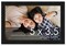 Photo Size Classic Modern Black Frame - UV Acrylic, Foam Board Backing, Hanging Hardware